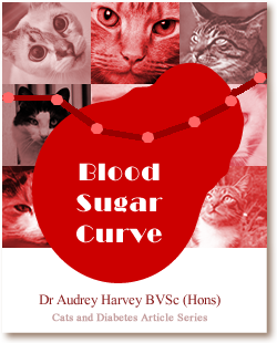Cats and Diabetes Article Cover - Blood Sugar Curve